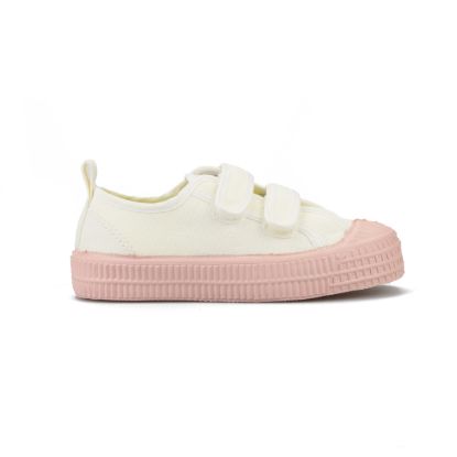 Bild von S.M.KID VELCRO 10 WHT/333 PINK