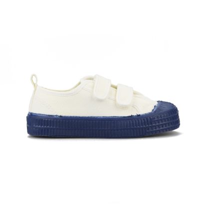 Bild von S.M.KID VELCRO 10 WHT/938 NAVY
