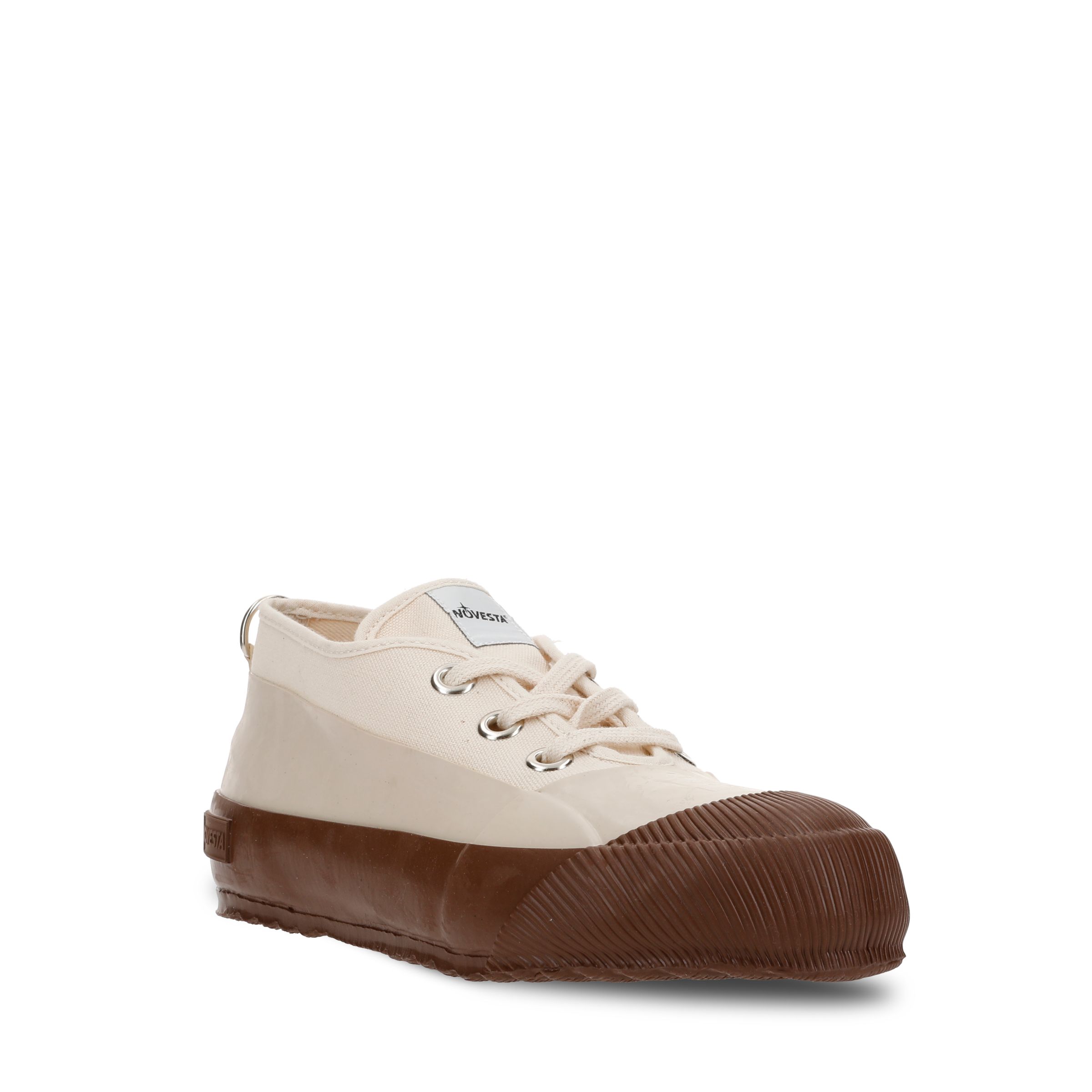 Bild von Rubber Sneaker Low ecru/brown