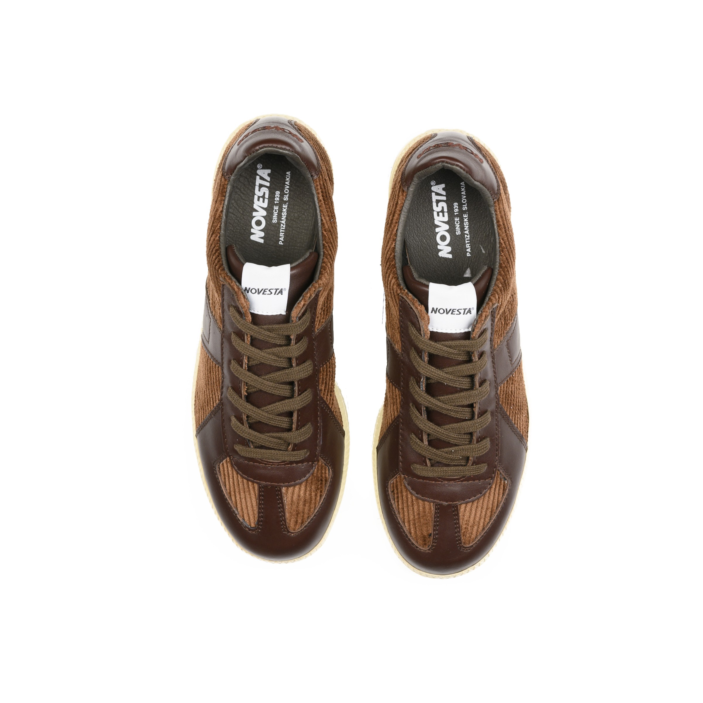 Bild von Gat Corduroy Brown/Ecru