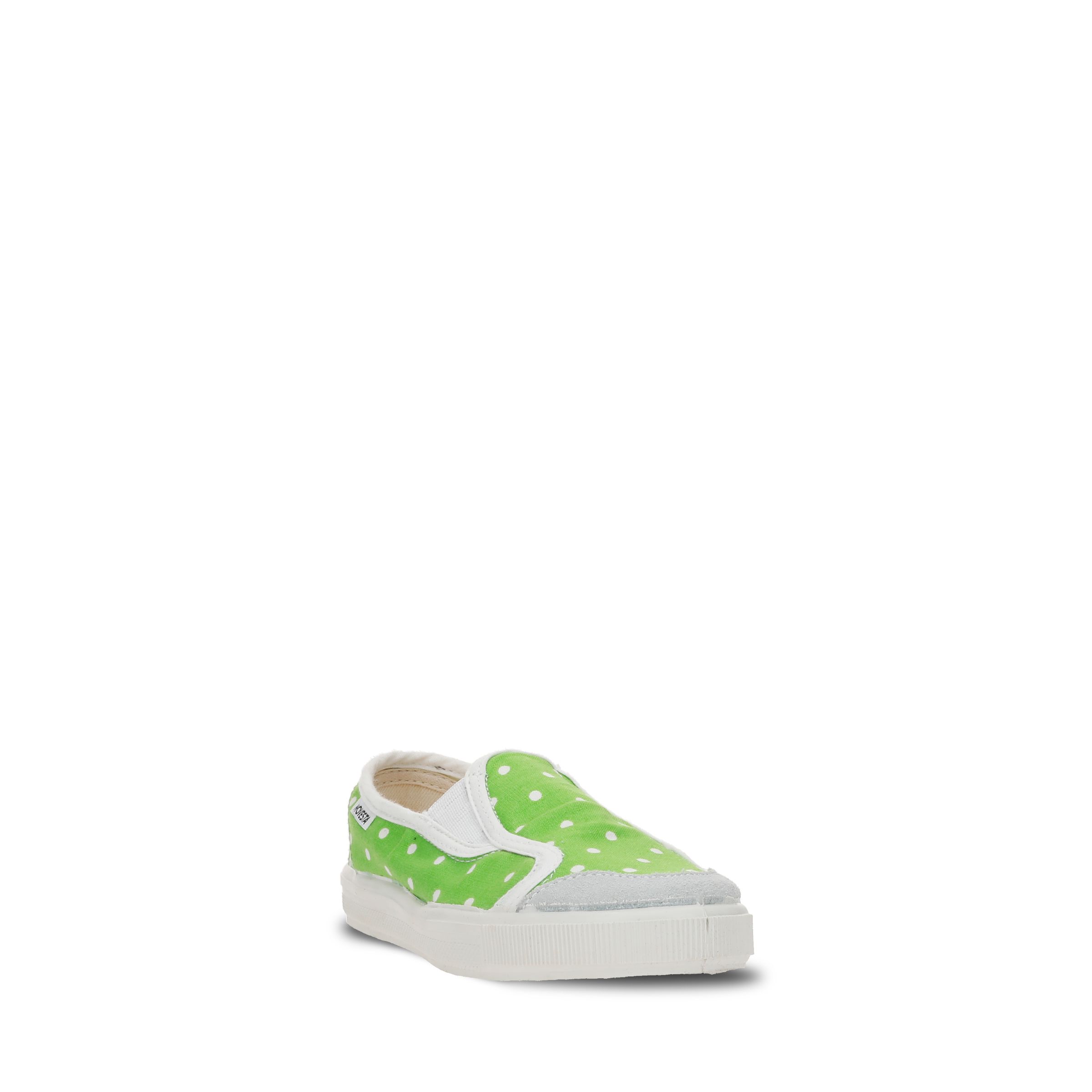 Bild von Slip-on Kid Dots Green