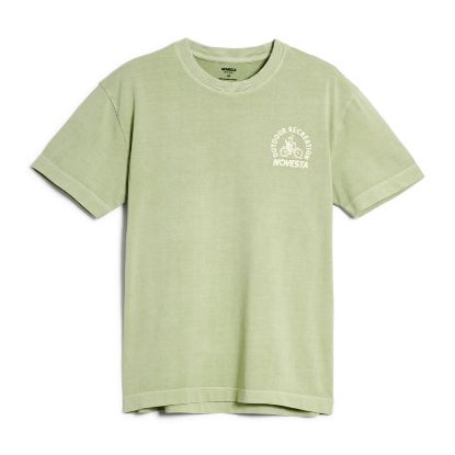 Picture of NOVESTA T-SHIRT BIKER GIRL WMN GREEN STONE