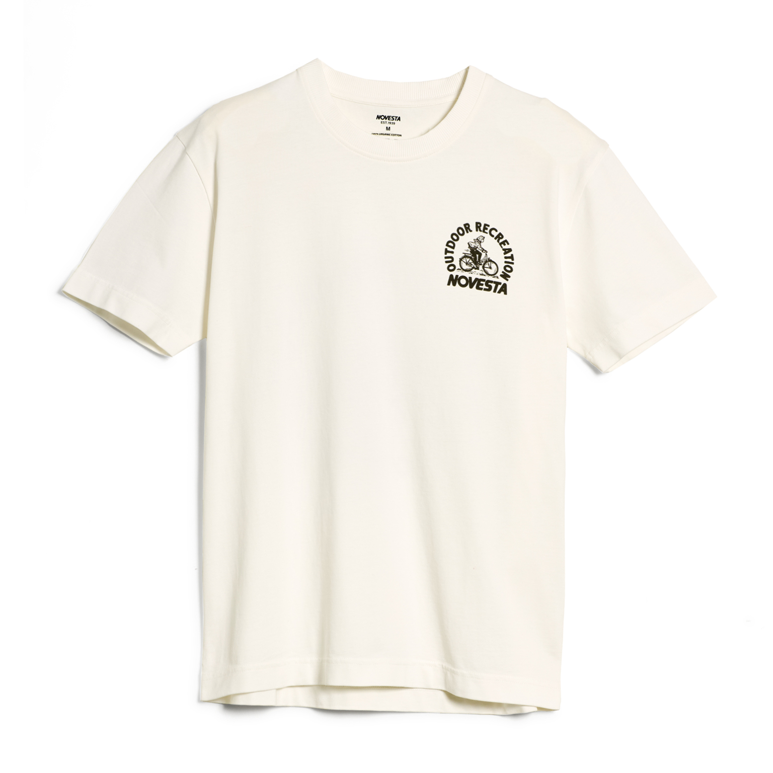 Picture of NOVESTA T-SHIRT BIKER GIRL WMN OFF WHITE